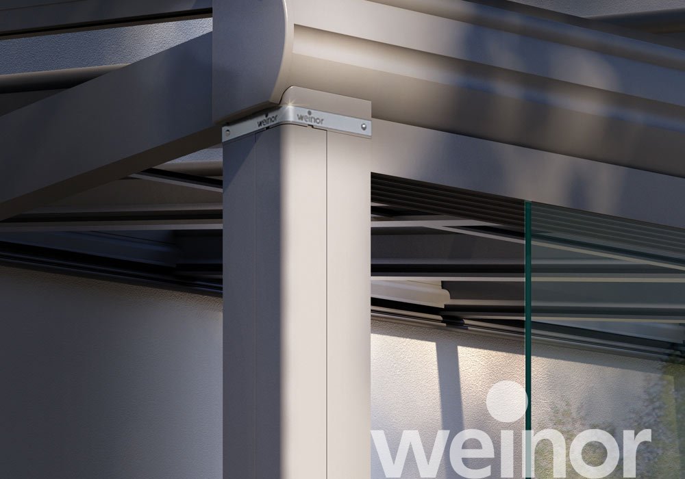 Patio roof weinor Terrazza Originale Close up