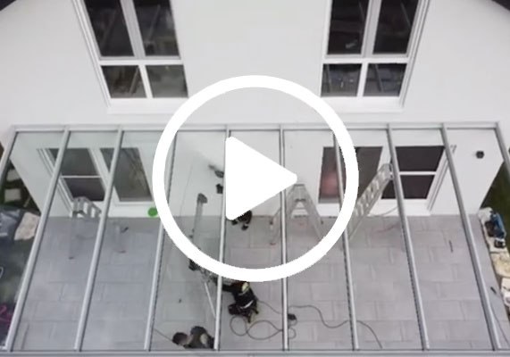 Terrazza Originale: Aufbau im Zeitraffer