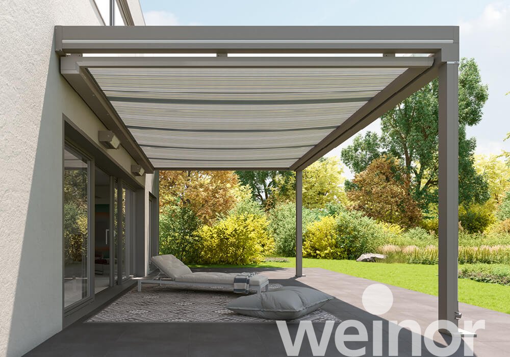 Wintergarten-Markise weinor Sottezza mit LED-Spots