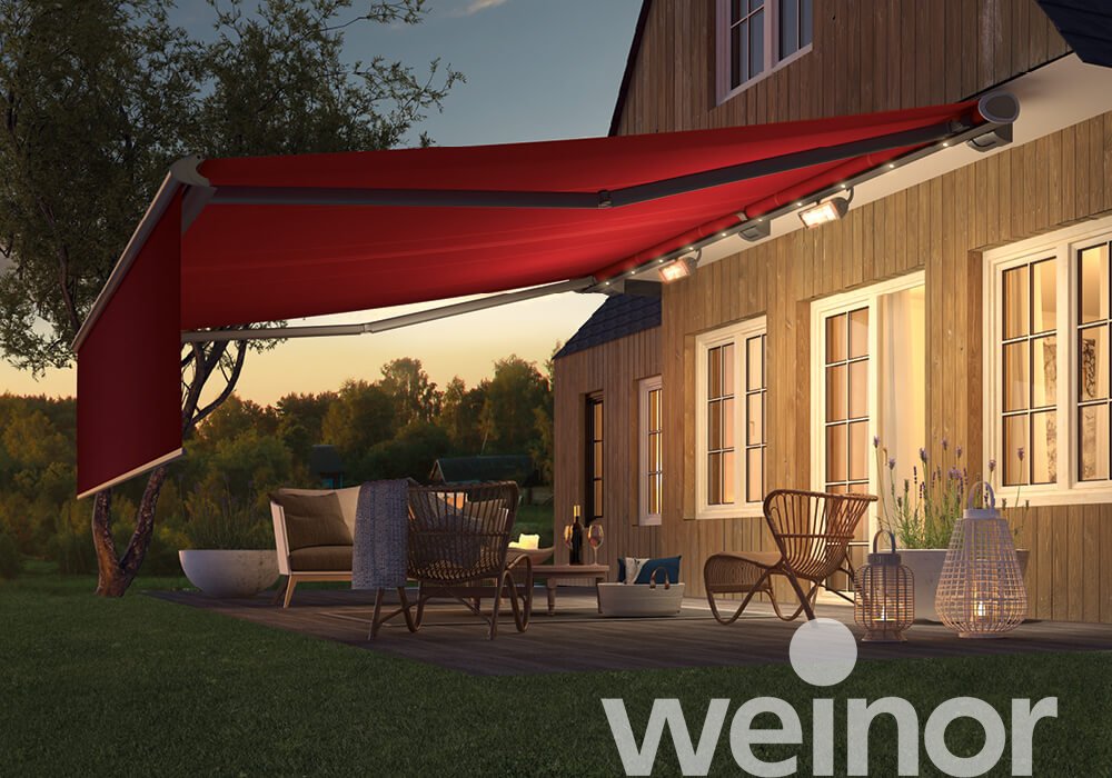 Markise weinor Semina Life mit Volant Plus