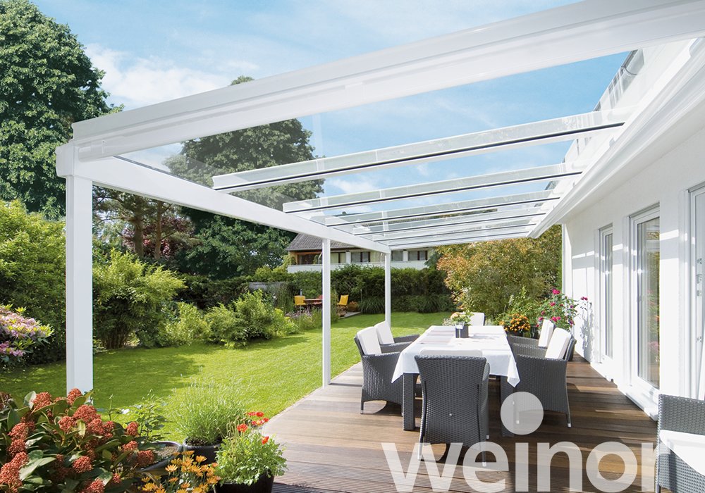 Patio roof weinor Terrazza Originale without LED light bar