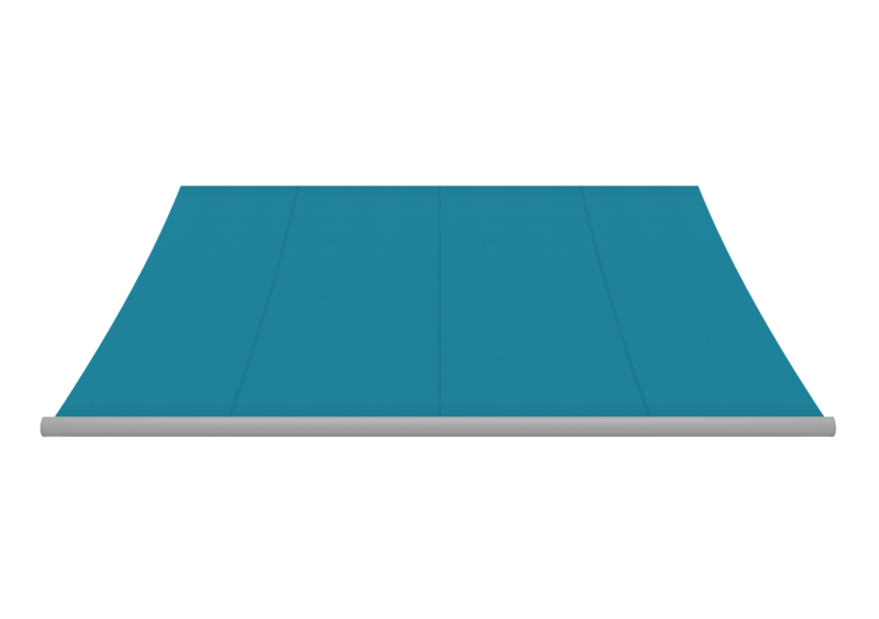Zonweringdoek: azure (Dessinnr.: P | 8-312), Collectie: modern basics blue@