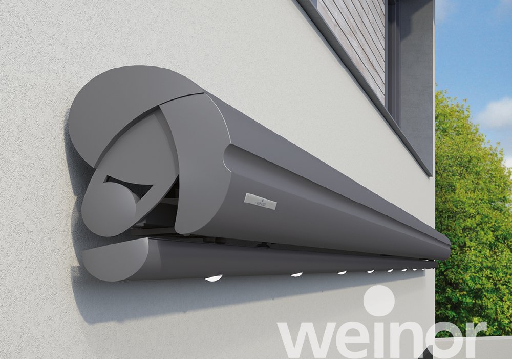 Markise weinor Semina mit separater LED Design Leiste