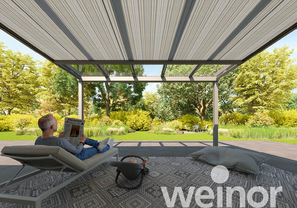 Wintergarten-Markise weinor Sottezza ohne LED-Spots