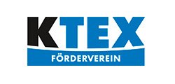 Logo mit dominantem Blauton und rechteckiger Form, enthält den Schriftzug KTex Förderverein. Logo mit dominantem Blauton und rechteckiger Form, enthält den Schriftzug KTex Förderverein.